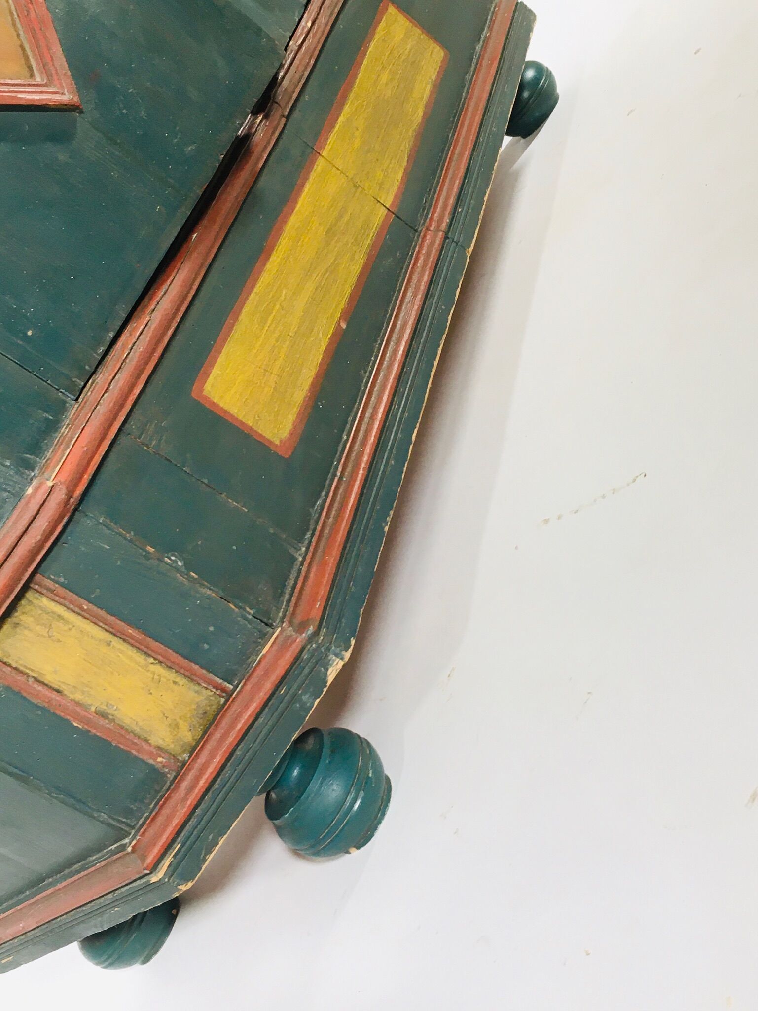 Painted Bavarian wardrobe, Germany 19th's