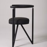 Black chair "Miss Dorn" Philippe Starck