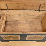 Painted Pine Chest, Eastern Europe – Late 19th Century