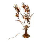 Hans Kogl Jansen style flower floor lamp, vintage 70s