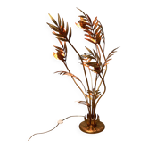 Hans Kogl Jansen style flower floor lamp, vintage 70s