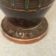 Vintage Romanian glazed pottery pitcher