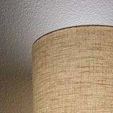 Textured ecru white lampshade H30 D40