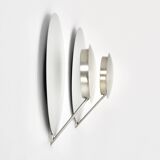 "Vega" wall lights by L. Cesaro for Tre Ci Luce, 1980s, set of 2