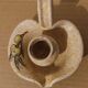 Vintage handcrafted candle holder