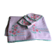 Embroidered tablecloth and 3 towels
