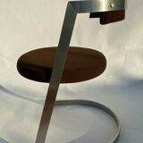 1970 stainless steel chair chrome style treck