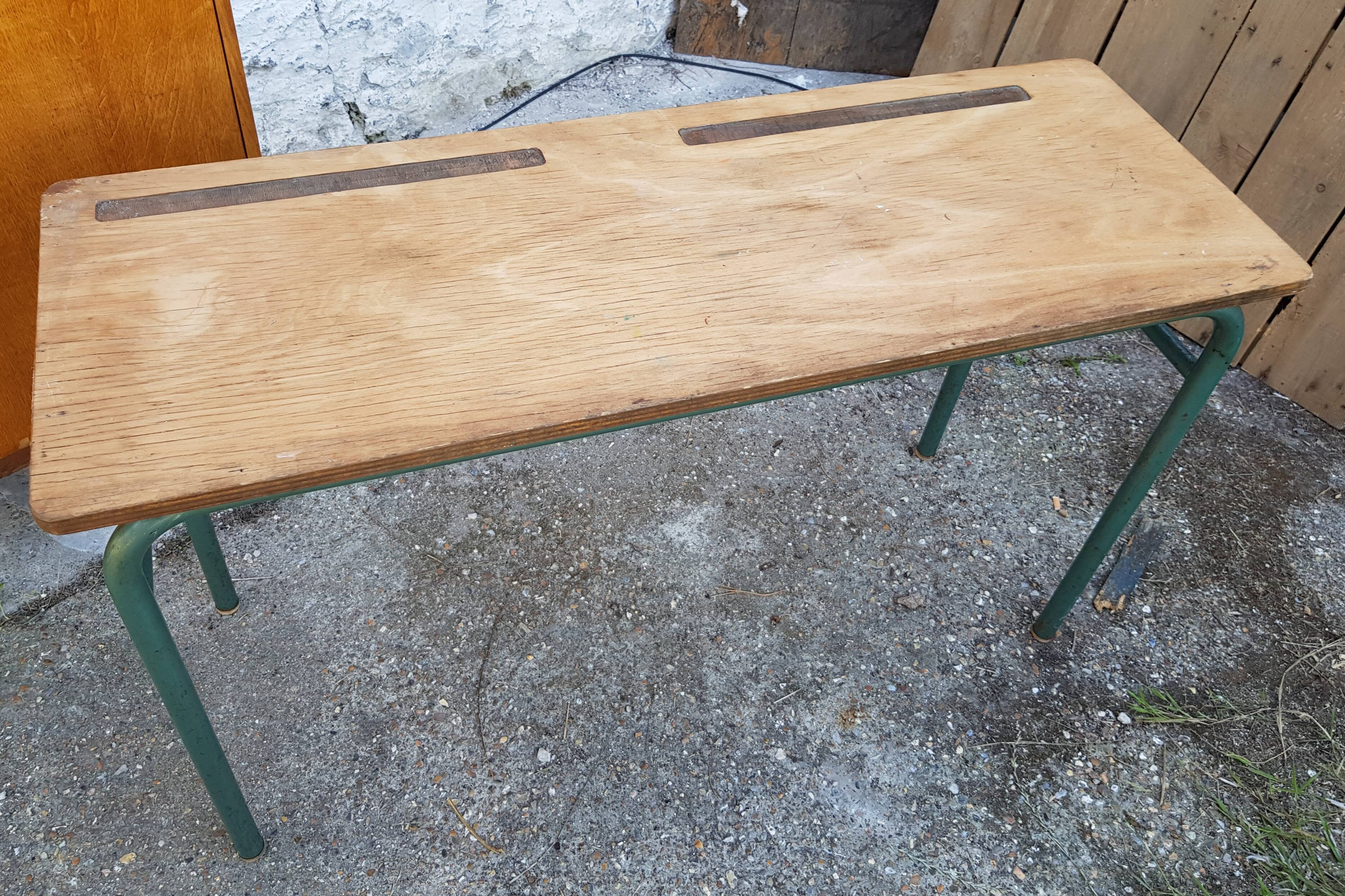 Hitier double-style school desk 1960