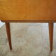 Bureau en bois plateau formica des années 60