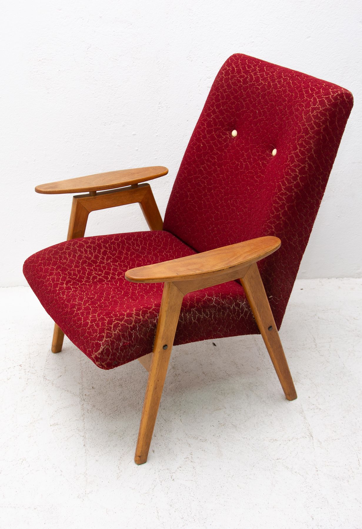 Pair of armchairs by Jaroslav Šmídek for UP závody, 1960´s