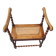 Wokkel chair with armrests and webbing seat