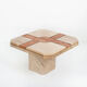Vintage marble coffee table. Italy, 1990s.