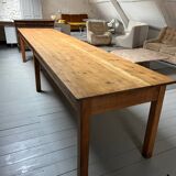 4 meter pine dining table