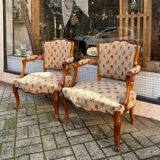 Pair of Louis XV armchairs