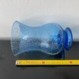 Lavender Blue Glass Tealight Holder