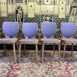 Suite de 4 chaises Baumann