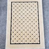 "Opal Variation" Hand Tufted Rug by Tisca France 1990s