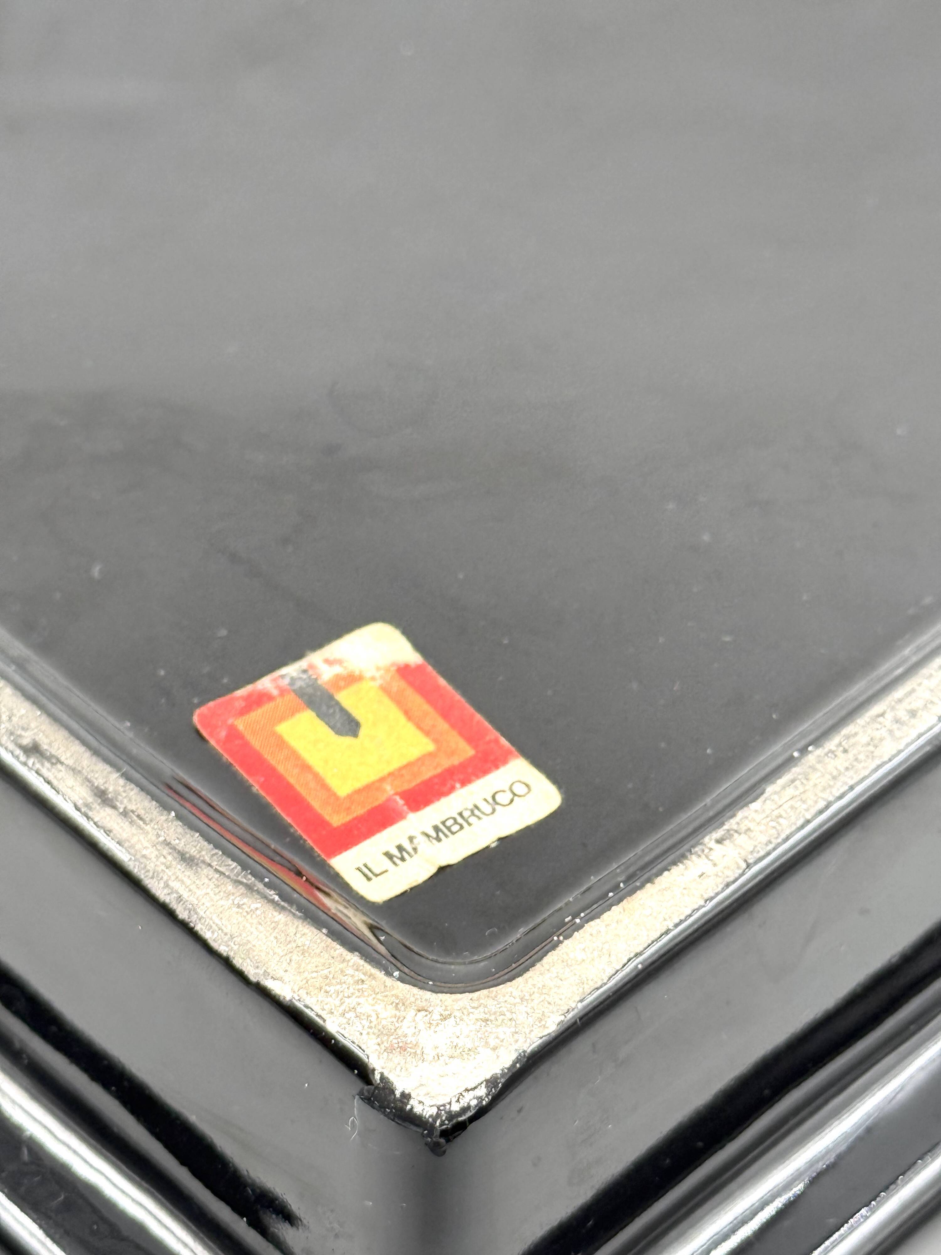 Postmodern ceramic ashtray, in the manner of Ettore Sottsass, il Mambruco,