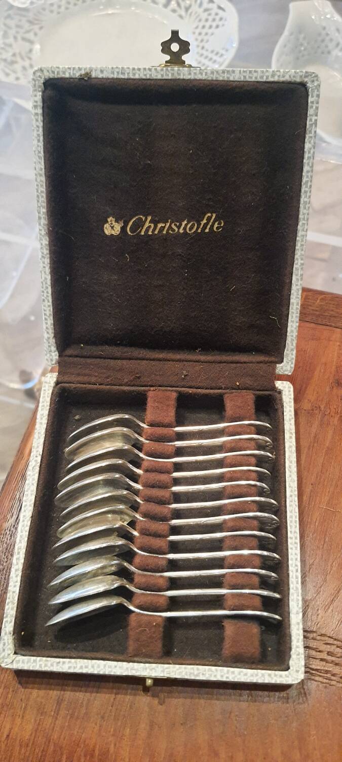 Christofle mocha spoons