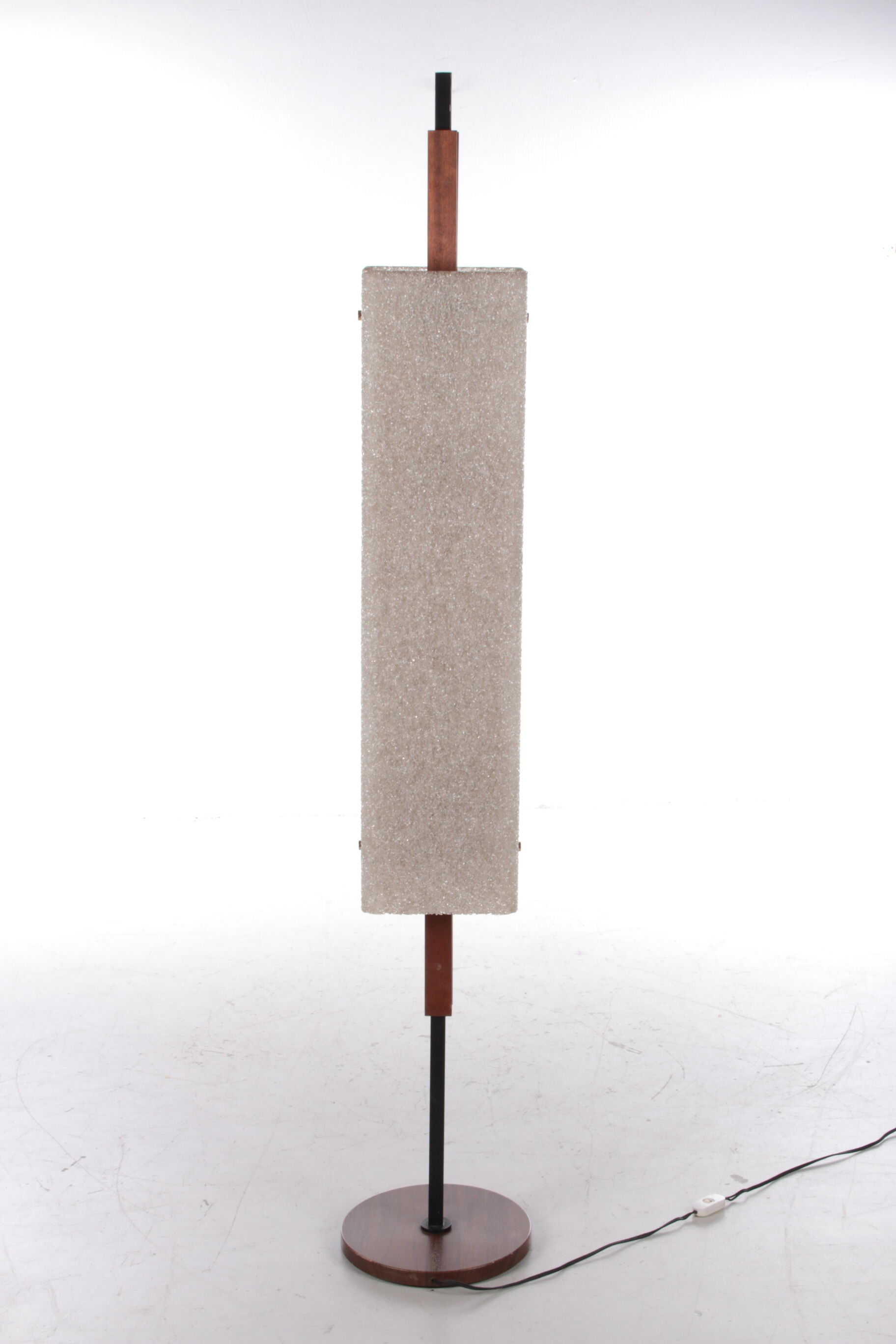 Vintage french floor lamp with switch, 1960s