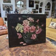 Huile sur toile bouquet