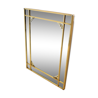 Graphic mirror by Belgochrom 105x80cm