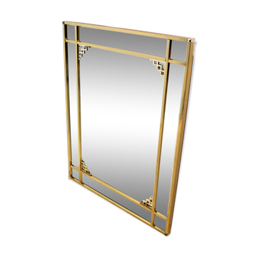Graphic mirror by Belgochrom 105x80cm