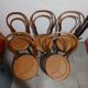 Set of 5 bentwood bistro chairs in THONET style no. 14