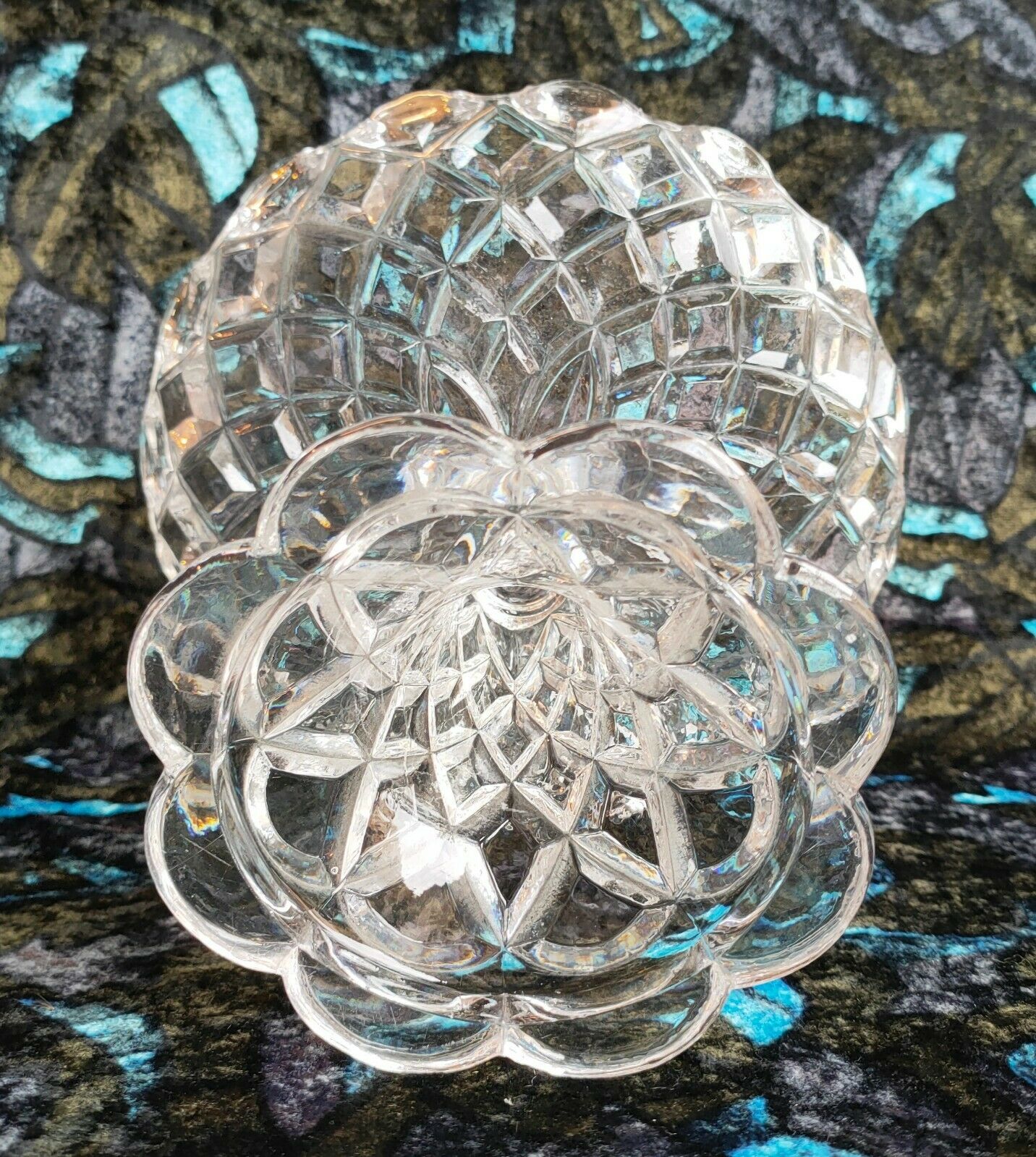 Crystal compotier Baccarat xixth