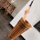 Vintage wooden umbrella stand, '70s