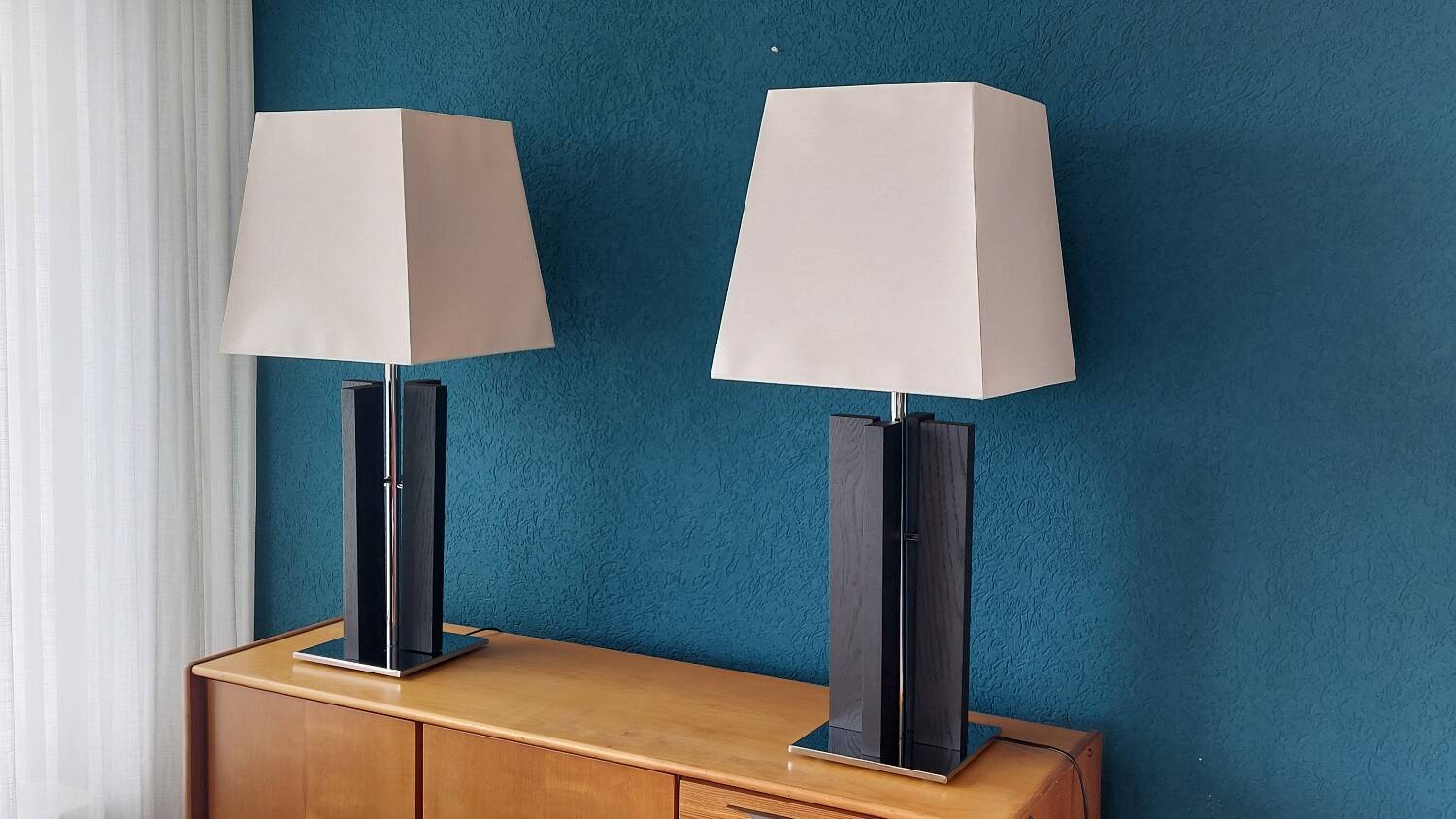 2x XL Tafellamp door Grand&Johnson  2005