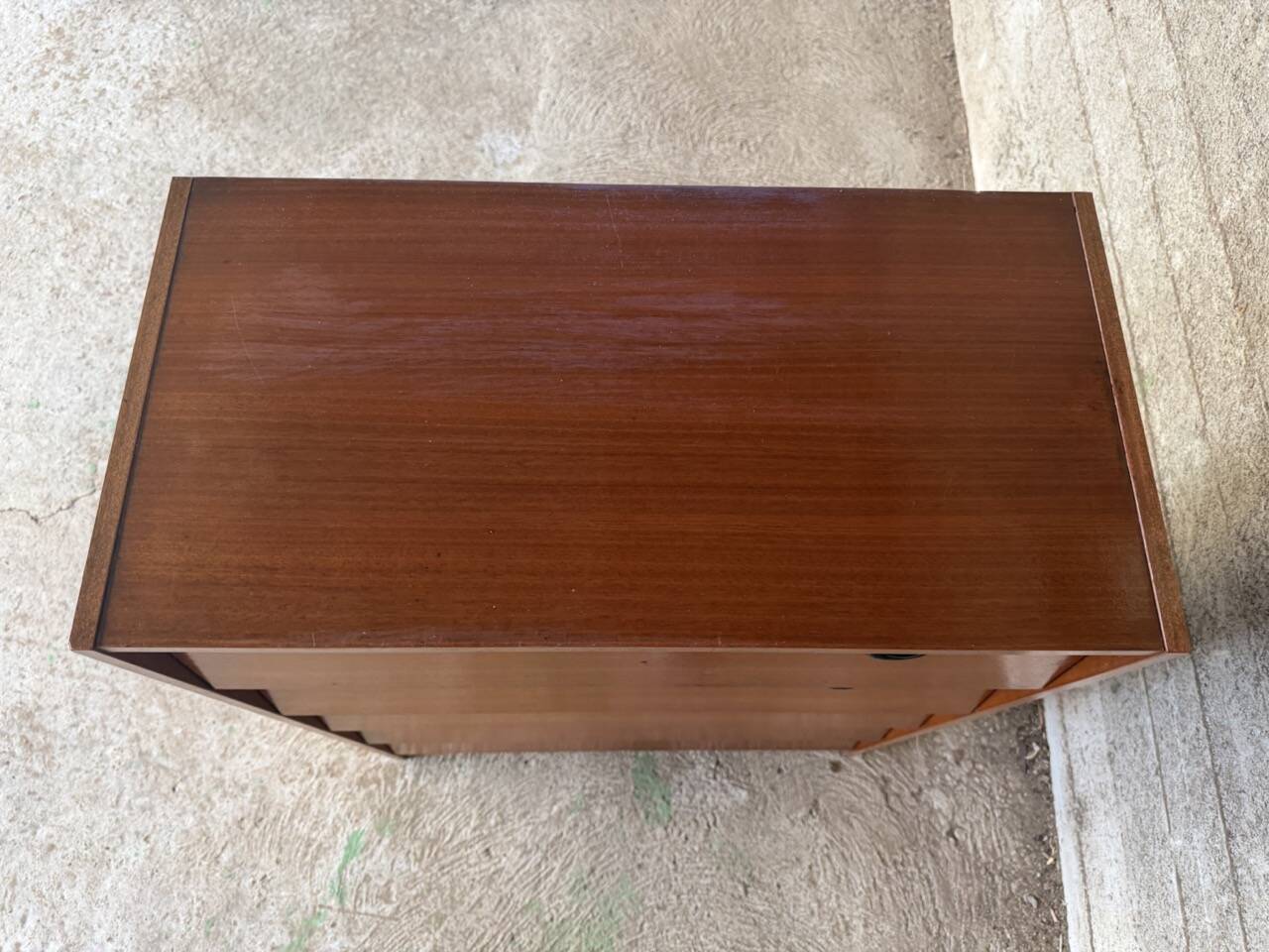 Vintage teak shoe cabinet – 1960s