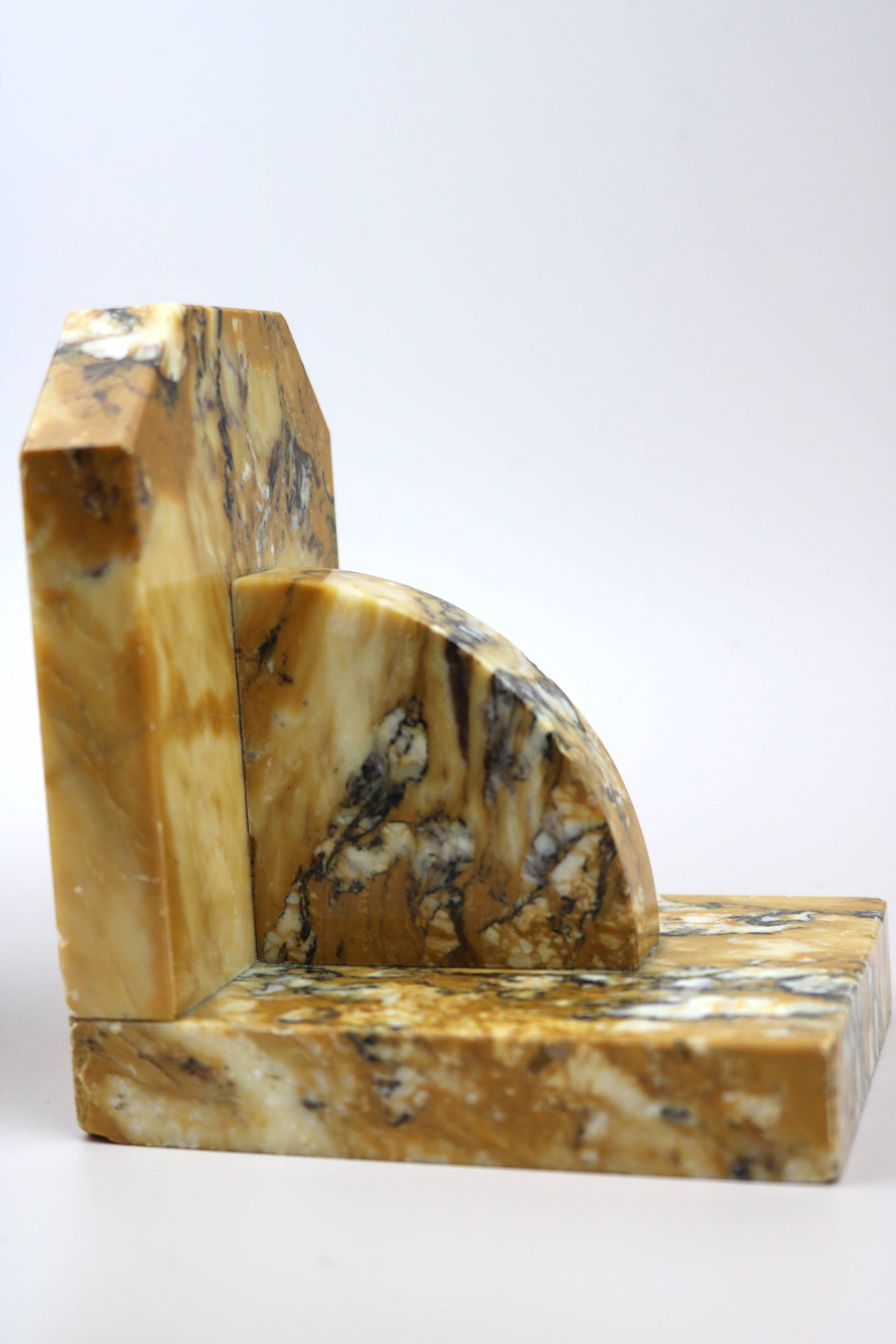 Pair of Marble Bookends