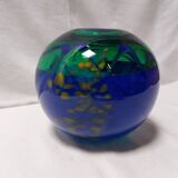 Ball vase art glassware workshop Beranek