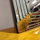 Vintage mirror by Deknudt 1970s 60x99cm