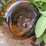 Amber blown glass carafe (1960)