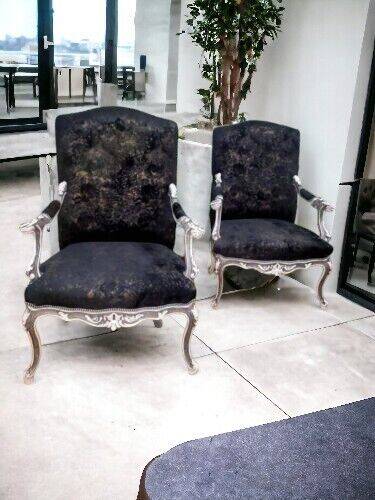 Louis XV style armchairs