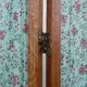 old vintage fabric screen