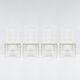 Set of 4 faux bamboo dining chairs, 1970s