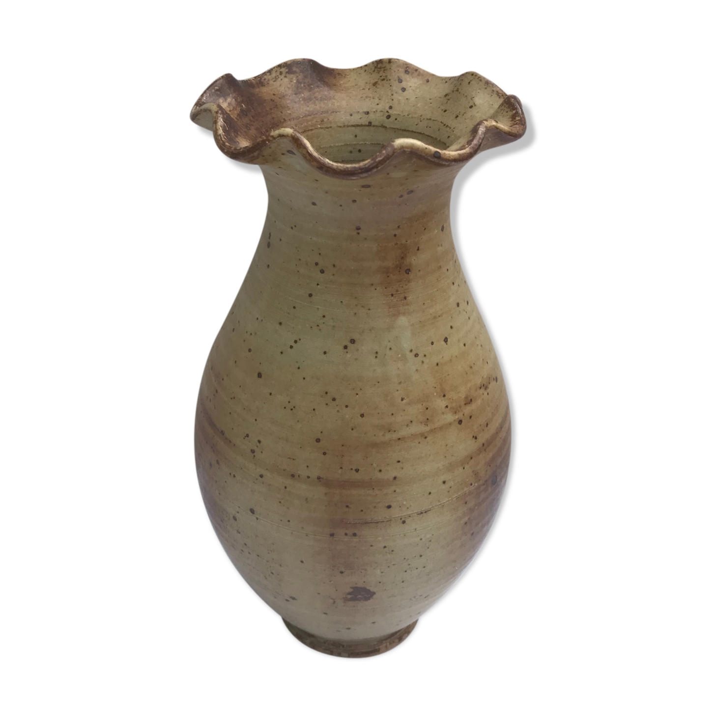 Old sandstone vase