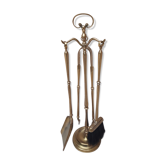 Brass fireplace servant