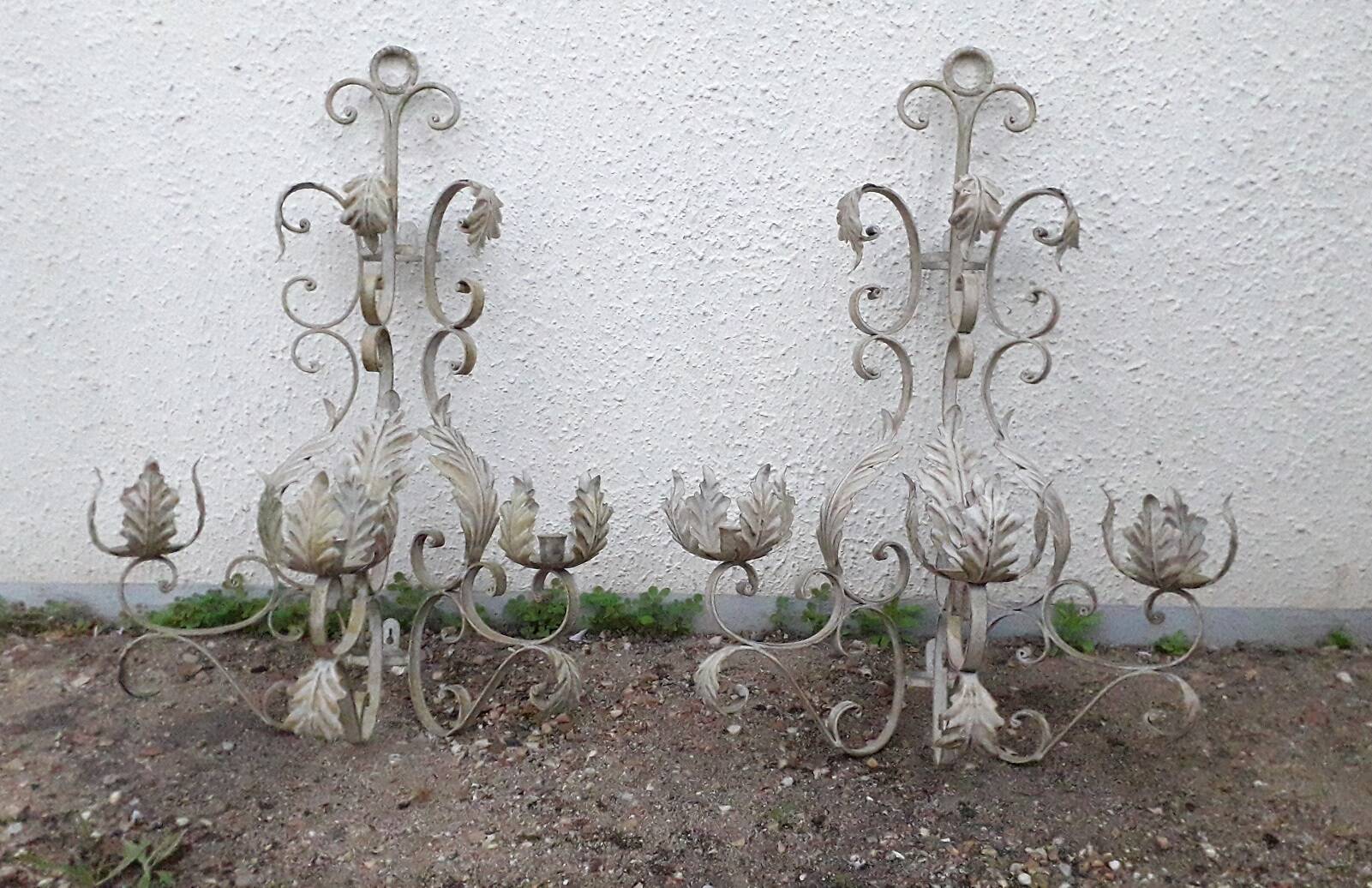 Pair of wall sconces