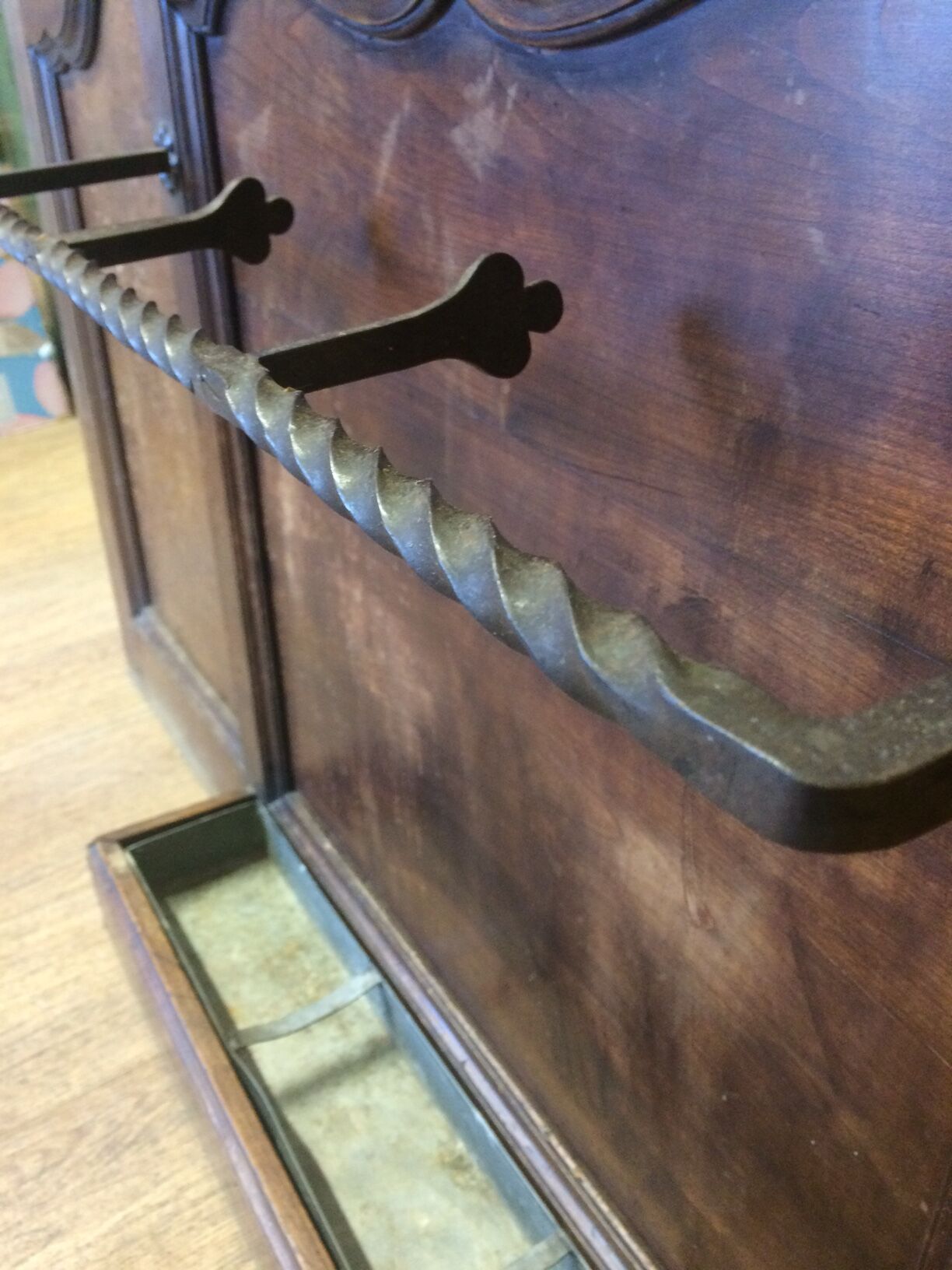 Old Wall coat hanger Art Deco