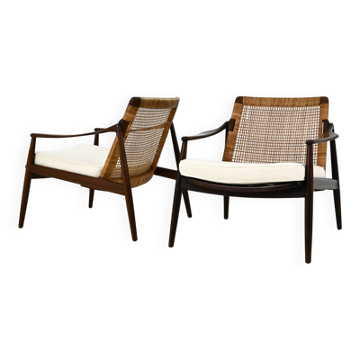 Paire de Fauteuils « Modèle 400 » de Hartmut Lohmeyer pour Wilkhahn, 1950s