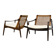 Paire de Fauteuils « Modèle 400 » de Hartmut Lohmeyer pour Wilkhahn, 1950s