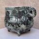 Vase or ceramic cauldron by Jacques Blin circa 50