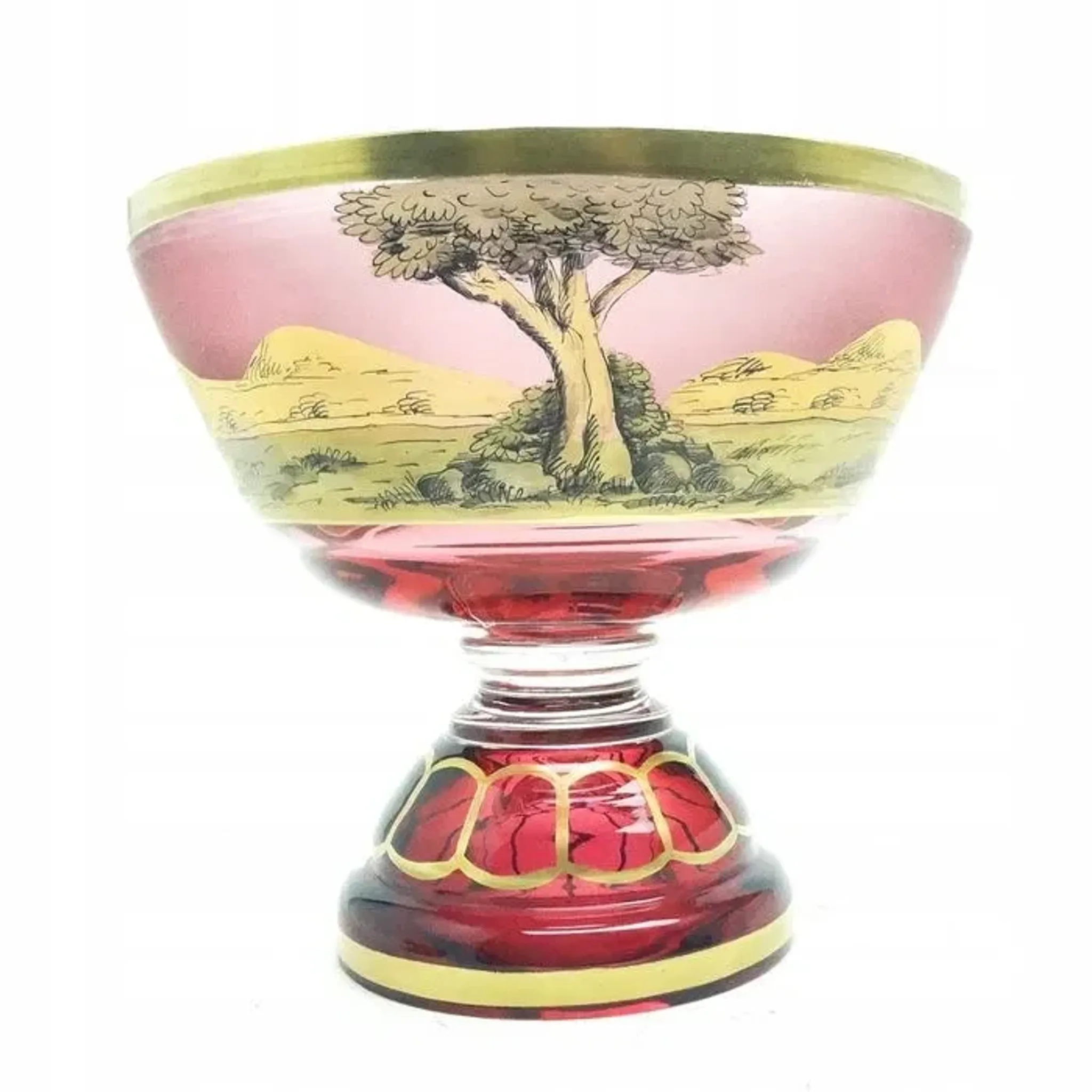 R3K Biedermeier Style Vase - Egermann