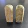 Salt and pepper shakers made of Connemara marble