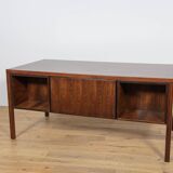 Mid-Century Model 77 Freestanding Desk in Teak from Omann Jun, 1960s
