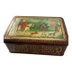 Metal box decorated with medieval pattern